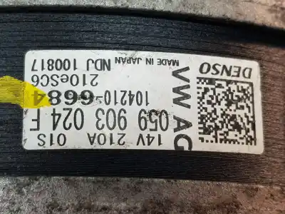Piesă de schimb auto la mâna a doua alternator pentru audi q7 (4l) 3.0 tdi referințe oem iam 059903024f  059903024f