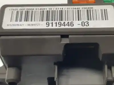 Peça sobressalente para automóvel em segunda mão caixa de fusíveis e relés por bmw serie 3 cabrio (e93) 320d referências oem iam 9119445  61149119445