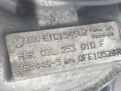 Pièce détachée automobile d'occasion turbocompresseur pour skoda superb combi (3t5) elegance références oem iam 03l253010f  03l253010f