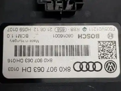 Автозапчастина б/у електронний модуль для audi a4 avant (8k5) (2008) básico посилання на oem iam 8k0907063dh  8k0907063dl