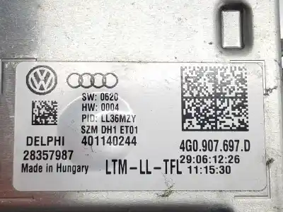 Автозапчастина б/у блок управління ксеноновими фарами для audi a4 avant (8k5) (2008) básico посилання на oem iam 4g0907697d  4g0907697d
