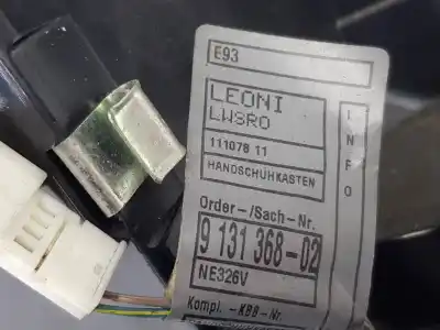 Pezzo di ricambio per auto di seconda mano scatola di guanti per bmw serie 3 cabrio (e93) 320d riferimenti oem iam 9110547  51169110547