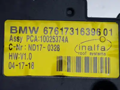 Автозапчастина б/у електричний двиг на дах для mini mini 5-trg. (f55) one посилання на oem iam 67617316396  7316396