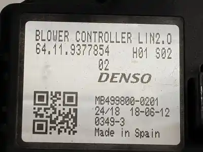 Автозапчасти б/у сопротивление нагреву за mini mini 5-trg. (f55) one ссылки oem iam 64119377854  7952061