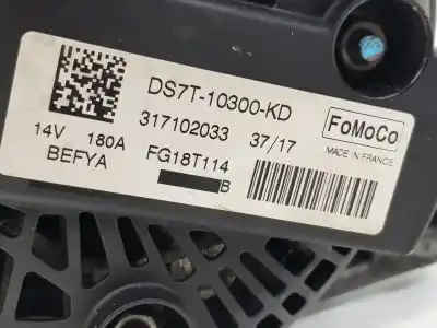Peça sobressalente para automóvel em segunda mão alternador por ford smax ca1 titanium referências oem iam ds7t10300kd  318009442