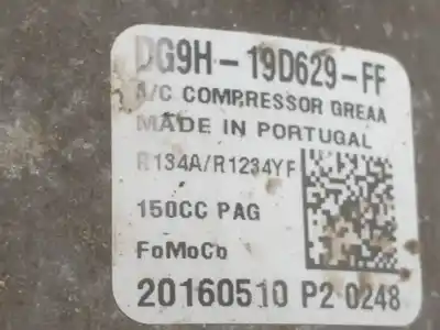 Автозапчастина б/у компресор кондиционера для ford edge 2.0 tdci bi-turbo посилання на oem iam dg9h19d629ff  2025223