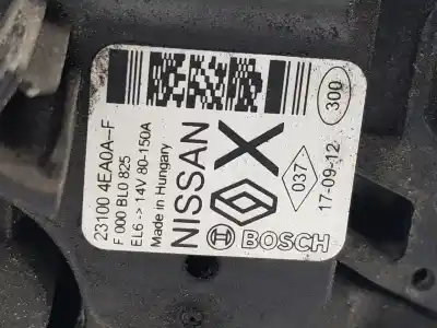 Автозапчастина б/у генератор для nissan qashqai ii suv (j11, j11_) 1.5 dci посилання на oem iam 231004ea0a  231004ea0a