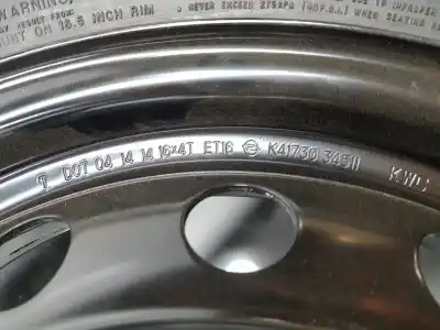 Автозапчастина б/у запасне колесо для ssangyong korando premium 4x2 посилання на oem iam 4173034503  4173034503