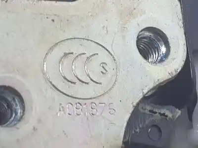 Second-hand car spare part rear right door lock for ssangyong korando premium 4x2 oem iam references 7132034002  7132034002