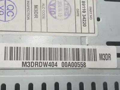 Автозапчасти б/у аудиосистема / радио cd за ssangyong korando premium 4x2 ссылки oem iam 8911034220  8911034220