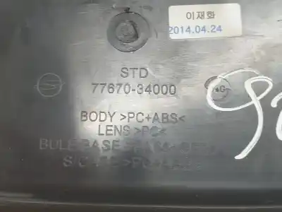 Second-hand car spare part interior light for ssangyong korando premium 4x2 oem iam references 7767034000  7767034000