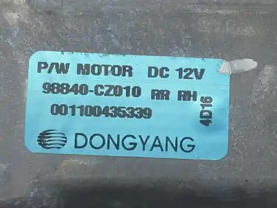 Piesă de schimb auto la mâna a doua mecanism actionare geam spate dreapta pentru ssangyong korando premium 4x2 referințe oem iam 98840cz010  7332134001