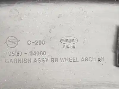 Автозапчастина б/у праве задне крило для ssangyong korando premium 4x2 посилання на oem iam 7954034000  7954034000