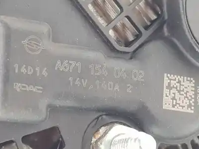 Second-hand car spare part alternator for ssangyong korando premium 4x2 oem iam references a6711540402  a6711540402