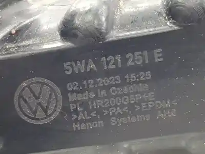 Автозапчастина б/у водяний радіатор для seat ateca (khp) style go 149 cv / 110 kw посилання на oem iam 5wa121251e  5wa121251e