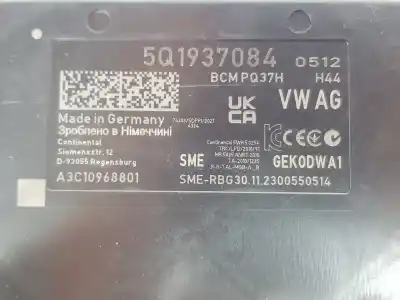 Second-hand car spare part electronic module for seat ateca (khp) style go 149 cv / 110 kw oem iam references 5q1937084  5q1937084