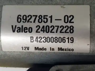 Pezzo di ricambio per auto di seconda mano motore tergicristallo posteriore per bmw serie x5 (e53) 3.0d riferimenti oem iam 6927851  61626927851
