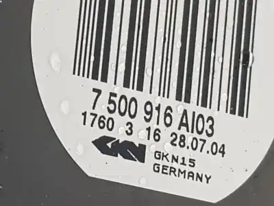 Peça sobressalente para automóvel em segunda mão transmissão traseira esquerda por bmw serie x5 (e53) 3.0d referências oem iam 7500916  33207500916