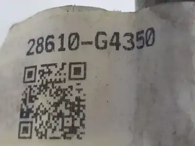 Автозапчастина б/у гнучка вихідна труба для hyundai i30 (pde, pd, pden) 1.4 t-gdi посилання на oem iam 28610g4350  28610g4200