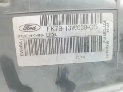 Second-hand car spare part left headlight for ford edge 4wd sport oem iam references fk7b13w030cg  1949789