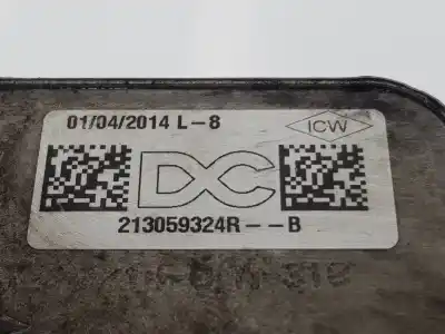 Peça sobressalente para automóvel em segunda mão radiador de óleo por dacia lodgy laureate referências oem iam 213059324r  213059324r
