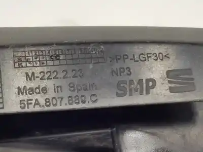 Peça sobressalente para automóvel em segunda mão suporte do farol esquerdo por cupra leon (5f16) tsi basis referências oem iam 5fa807889c  5fa807889c