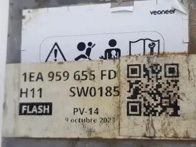 Peça sobressalente para automóvel em segunda mão kit airbag por cupra leon (5f16) tsi basis referências oem iam   