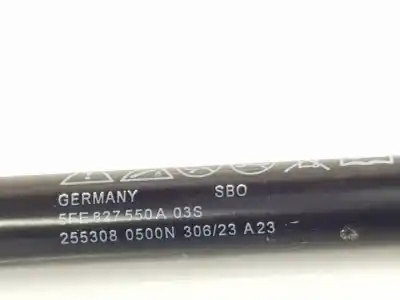 Second-hand car spare part tailgate gas strut for cupra leon (5f16) tsi basis oem iam references 5fe827550a  5fe827550a