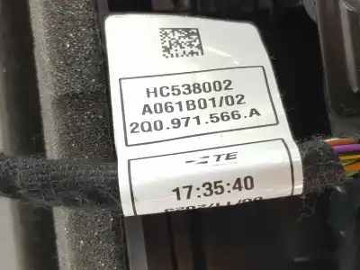 Second-hand car spare part full normal heating for seat arona fr edition oem iam references 2q1820007a  2q0820353a