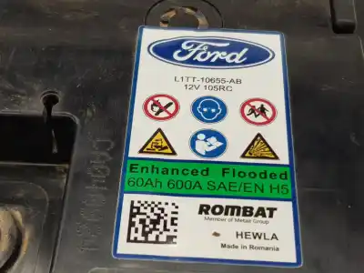 Peça sobressalente para automóvel em segunda mão bateria por ford puma hybrid titanium referências oem iam l1tt10655ab  2385498