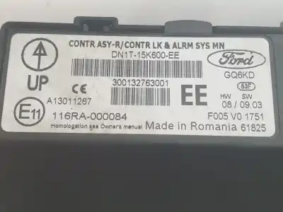 Second-hand car spare part electronic module for ford transit courier (c4a) combi ambiente 95 cv / 70 kw oem iam references dn1t15k600ee  2109391