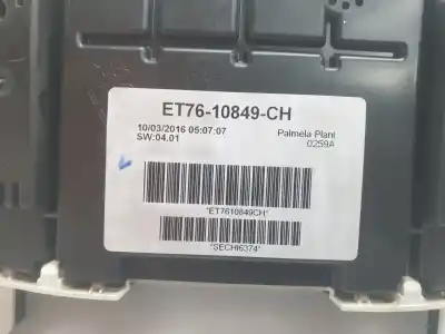 Peça sobressalente para automóvel em segunda mão quadrante por ford transit courier (c4a) combi ambiente 95 cv / 70 kw referências oem iam et7610849ch  2088819