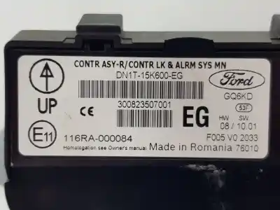 Second-hand car spare part electronic module for ford transit courier (c4a) combi ambiente 95 cv / 70 kw oem iam references dn1t15k600eg  2109391