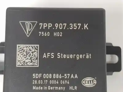 Second-hand car spare part electronic module for porsche macan (95b) 3.0 s diesel oem iam references 7pp907357k  7pp907357k