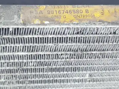 Peça sobressalente para automóvel em segunda mão condensador / radiador de ar condicionado por citroen jumpy spacetourer business m referências oem iam 9816746580  9816746580