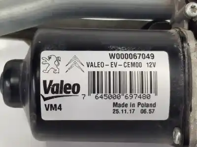 Peça sobressalente para automóvel em segunda mão motor do limpa para brisas por citroen jumpy spacetourer business m referências oem iam w000067049  9808465280