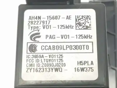 Peça sobressalente para automóvel em segunda mão suporte para cartão de arranque / leitor de chave por volvo xc60 2.0 d referências oem iam 28227917  28227917