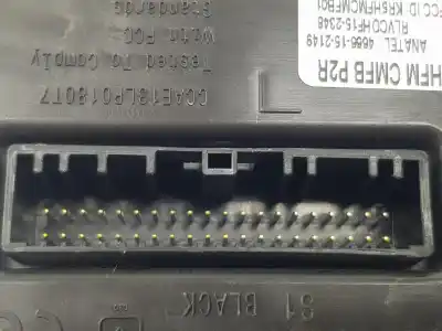 Peça sobressalente para automóvel em segunda mão suporte para cartão de arranque / leitor de chave por dacia duster ii 1.6 sce referências oem iam 285903948r  285903948r