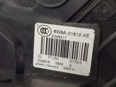 Peça sobressalente para automóvel em segunda mão fechadura da porta dianteira direita por land rover range rover evoque evoque se referências oem iam 6w8a21813ae  