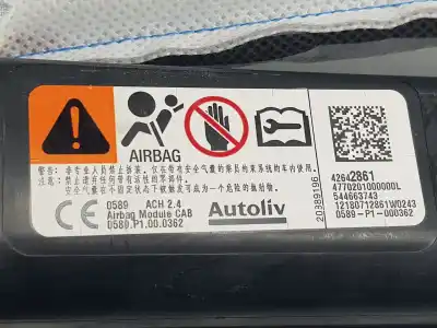 Peça sobressalente para automóvel em segunda mão airbag de cortina dianteiro esquerdo por opel mokka x excellence start/stop referências oem iam 42642861  42642861