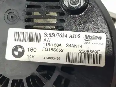 Second-hand car spare part alternator for bmw x1 (e84) x1 xdrive 18d oem iam references fg18s052  