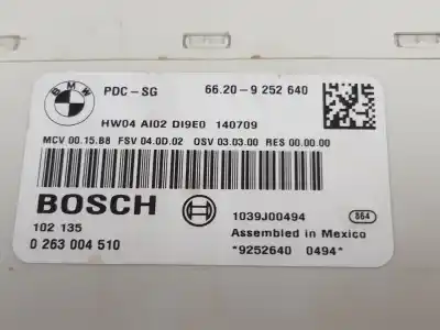 Tweedehands auto-onderdeel elektronische module voor mini paceman (r61) cooper d all4 oem iam-referenties 66209252640  9252640