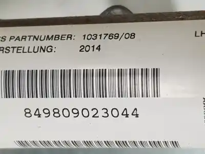 Pezzo di ricambio per auto di seconda mano airbag a tenda anteriore sinistro per mini paceman (r61) cooper d all4 riferimenti oem iam 9809023  72129809023