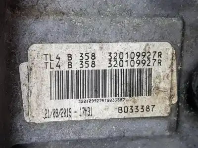 Second-hand car spare part gearbox for dacia dokker essential oem iam references tl4358  320109927r