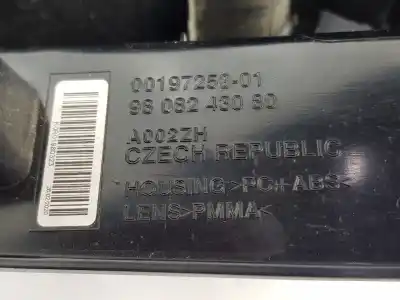 Pezzo di ricambio per auto di seconda mano luci posteriori destra per citroen jumpy spacetourer business m riferimenti oem iam 9808243080  9808243080