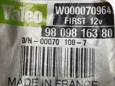 Pezzo di ricambio per auto di seconda mano motore tergicristallo posteriore per citroen jumpy spacetourer business m riferimenti oem iam 9809816380  9809816380