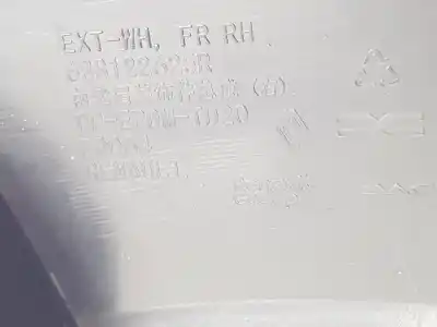 Second-hand car spare part right front winglet for dacia spring electric business oem iam references 638122625r  638122625r