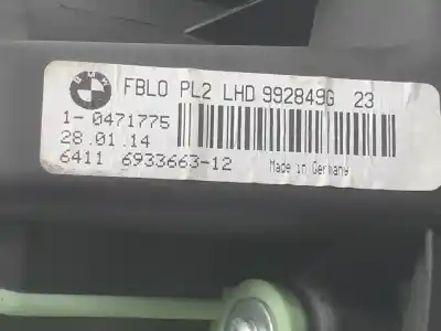 Peça sobressalente para automóvel em segunda mão ventilador de aquecimento por bmw x1 (e84) x1 xdrive 18d referências oem iam 64116933663  9227670