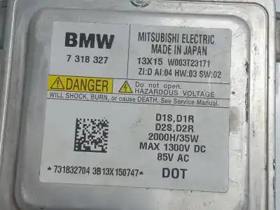 Peça sobressalente para automóvel em segunda mão balastro de xenon por bmw x1 (e84) x1 xdrive 18d referências oem iam 7318327  63117318327