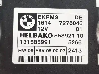 Peça sobressalente para automóvel em segunda mão módulo eletrônico por bmw x1 (e84) x1 xdrive 18d referências oem iam 16147276046  7407513